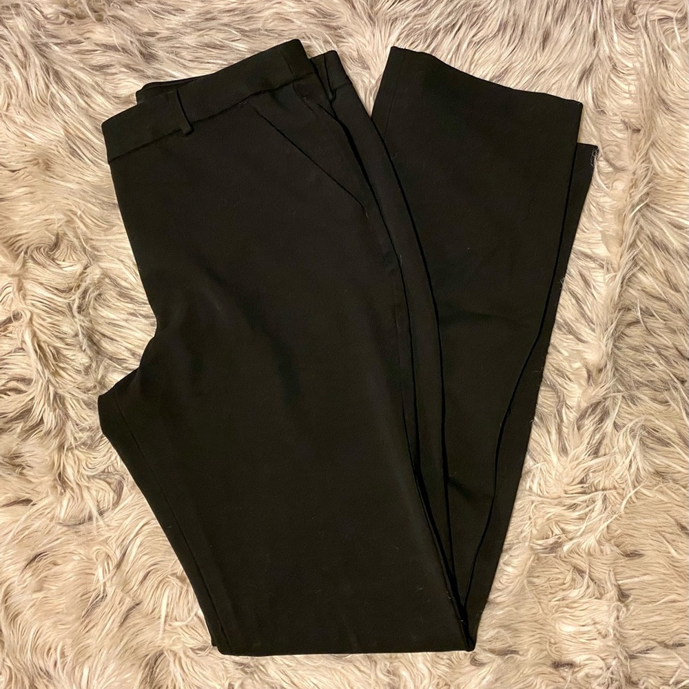 Express Black Columnist Barely Boot Pants (14L)